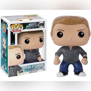 NEW Funko Pop Movies: Fast & Furious-Brian O'Conner Action Figure (Paul Walker)